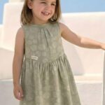 green flower Dress