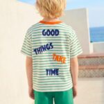 Good Things Green T-shirt and Short set