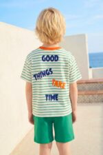 Good Things Green T-shirt and Short set