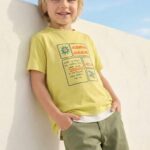 Yellow Sun T-shirt and Short Set